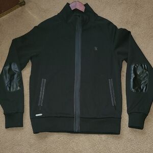 Marc Ecko Black Zip Up Sweater